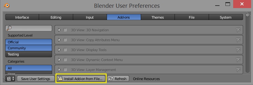 How to install addon blender. Смотреть фото How to install addon blender. Смотреть картинку How to install addon blender. Картинка про How to install addon blender. Фото How to install addon blender